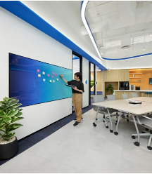 TECH FRIENDLY FUTURISTIC OFFICE SPACES